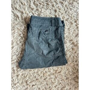 Kuhl Pants Women Lightweight Straight Leg Outdoors Gray Capri‎ Size 34